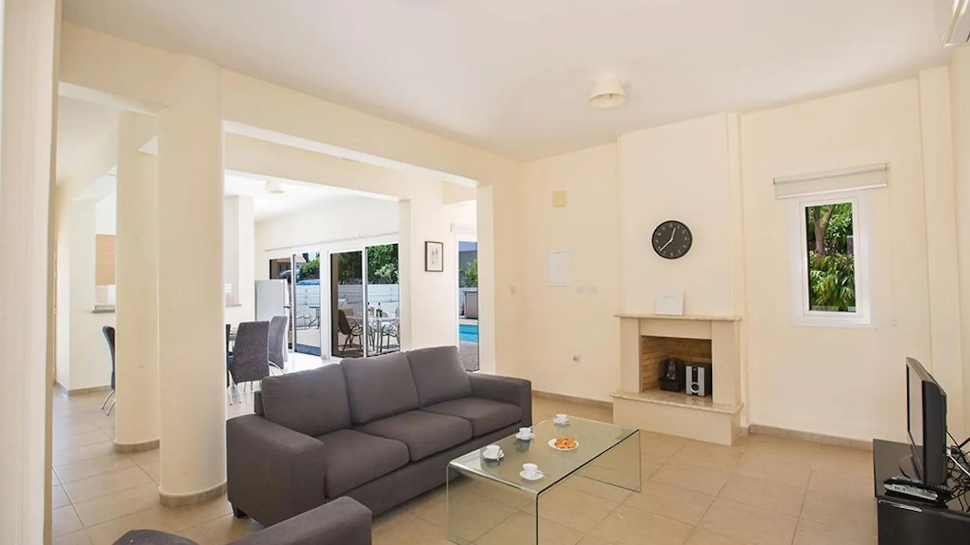 Central Protaras Villa 3 Bedrooms Private Pool Villa Dafnis Morfi Close To Protaras Strip